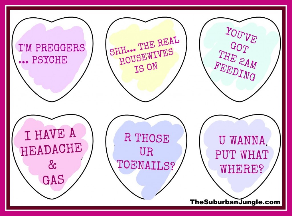 What Sweetheart Candies SHOULD Say After a Few Years of Marriage