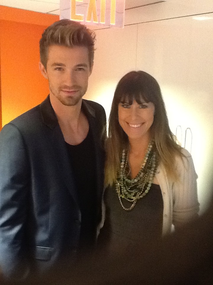 Josiah Hawley totally asked me to take a pic with him, so I obliged because I'm awesome like that.