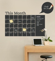 chalkboard calendar