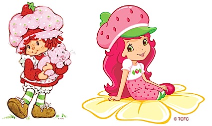 Strawberry Shortcake 80s and today